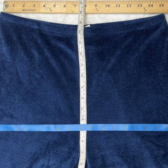 Vintage De Weese Two Piece Pants Set Pajama Button Front Shirt Size Large - Picture 7 of 10